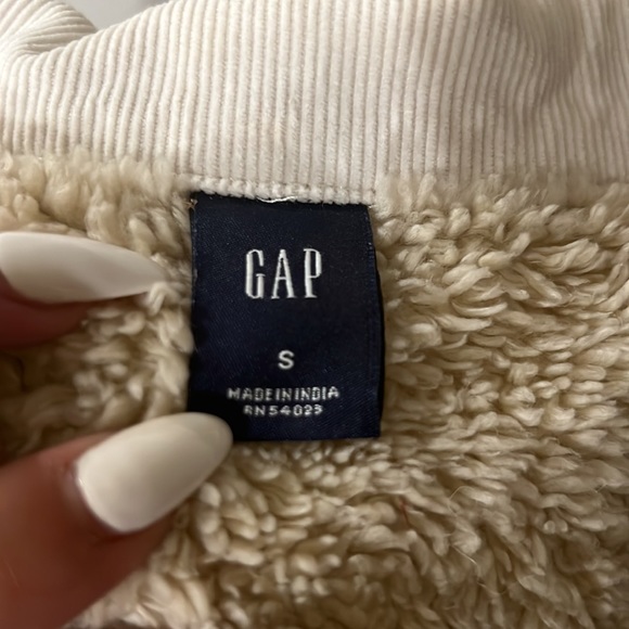GAP corduroy fleece/teddy jacket, EUC - Picture 7 of 7